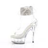Pleaser - DELIGHT624RS Sandale à bride à la cheville - Transparent Product image